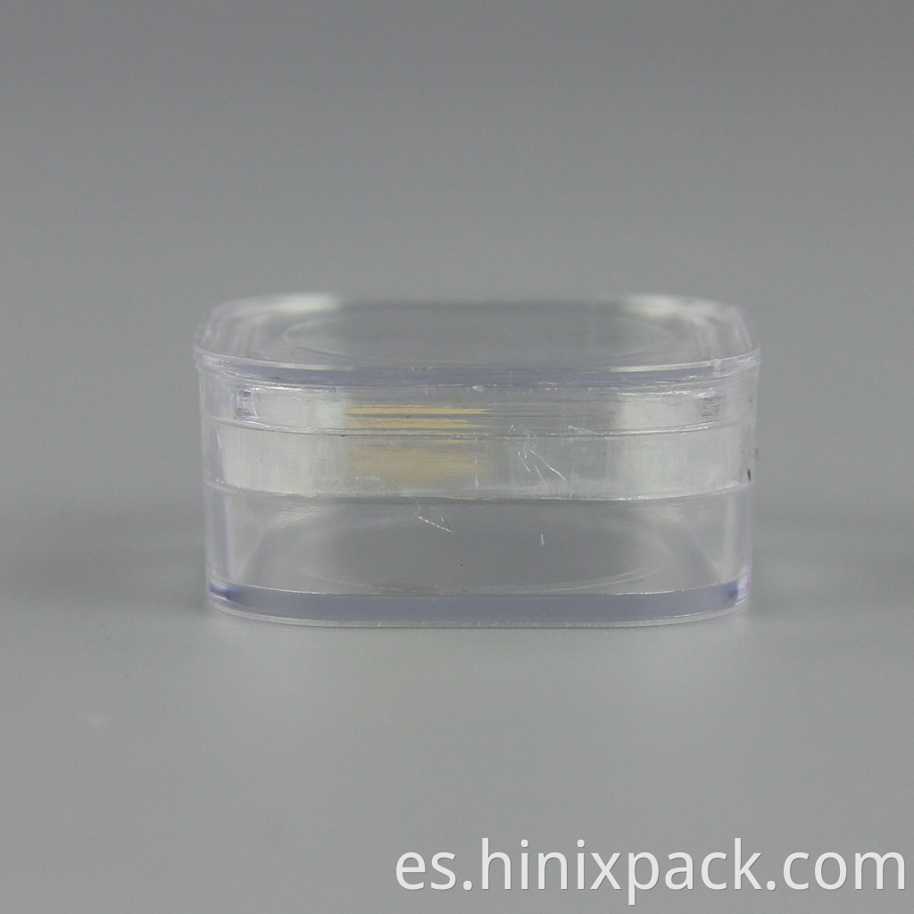 Transparent Plastic Dental Tooth Box with Membrane